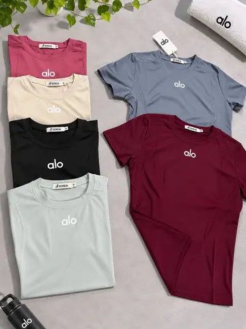 Remera de compresión ALO de manga corta