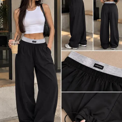 Pantalón Wide Leg Casual
