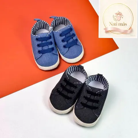 Zapatitos para bebé estilo jean · modelo B12