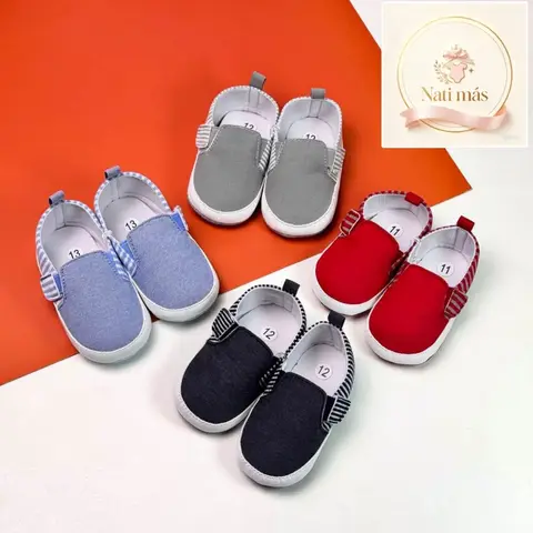 Zapatitos para bebé sin cordones · modelo B15